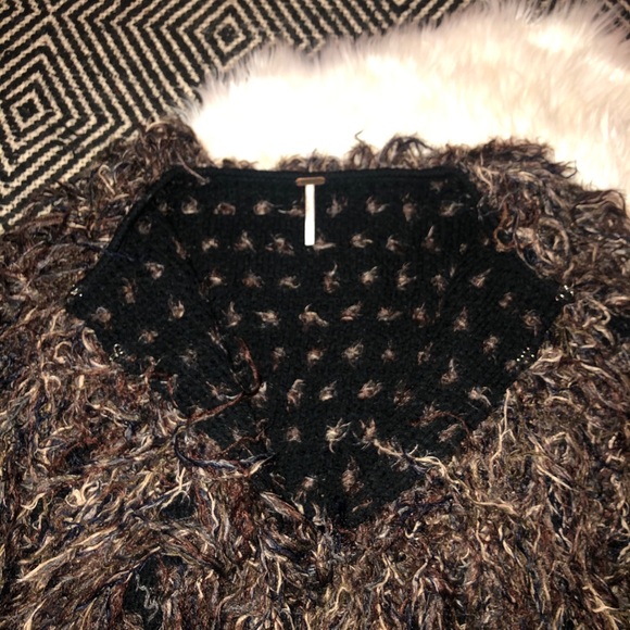 Free people fringe sweater jacket - Picture 3 of 6